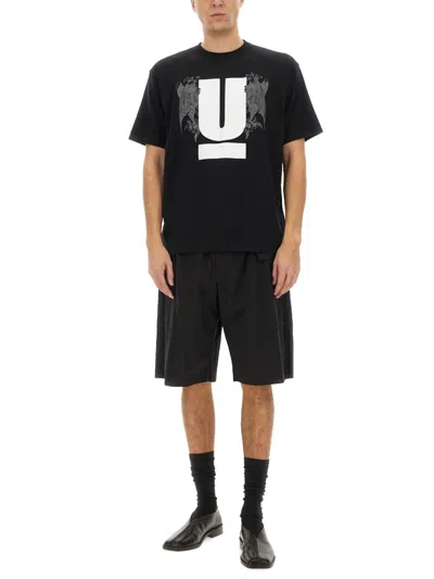 Undercover T-shirt With Logo In Black