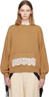 Undercover Tan Up2e1801 Sweatshirt In Brown