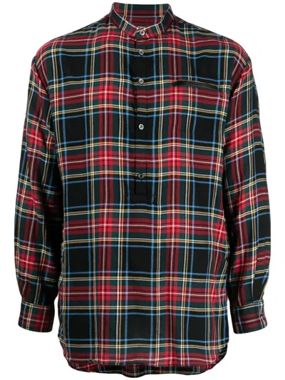 Undercover Hemd Mit Schottenkaromuster In Red