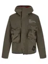Undercover Technical Nylon Parka In Green