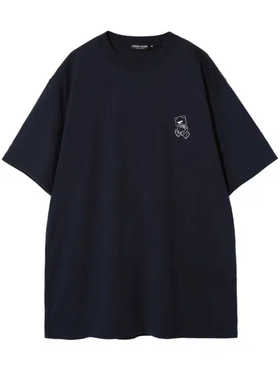 Undercover T-shirt Mit Teddy-print In Blau