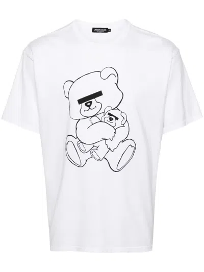 Undercover Teddy Bear Printed T-shirt In White