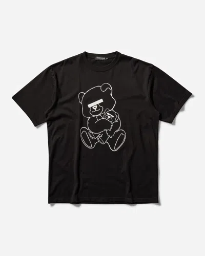 Undercover Bear-print Cotton T-shirt In Black