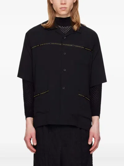 Undercover T-shirt Mit Text-print In Schwarz