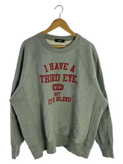 Pre-owned Undercover Third Eye Blind Raglan Sweatshirt In Grey