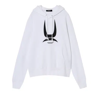 Pre-owned Undercover Throne Of Blood Logo Hoodie 'white' | Men's Size 4