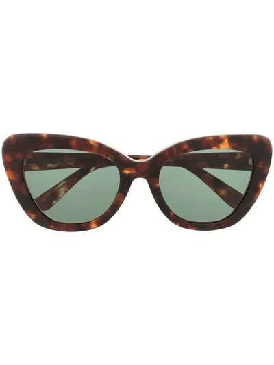 Undercover Cat-eye-sonnenbrille In Schildpattoptik
