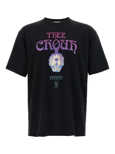 Undercover Tree Crout Crew-neck T-shirt In Black