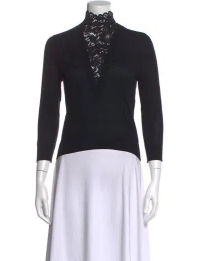 Pre-owned Undercover Turtleneck Sweater In Black