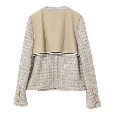 Undercover Tweed Jacket With Wool Blend Glitter In Multi