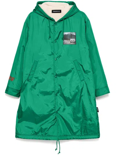 Undercover Twin Peaks Coat In Green