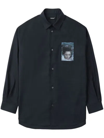 Undercover Twin Peaks Shirt In Blue