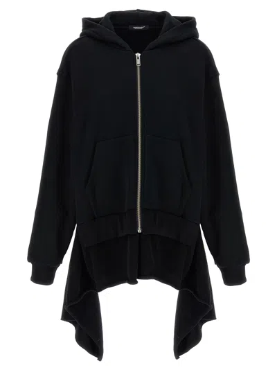 UNDERCOVER TWO-MATERIAL HOODIE