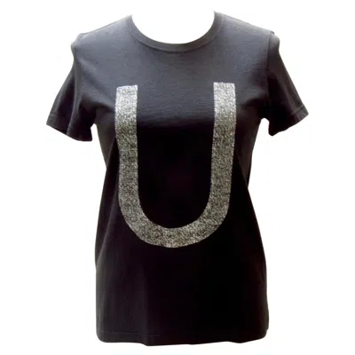 Pre-owned Undercover "u" Tee In Black