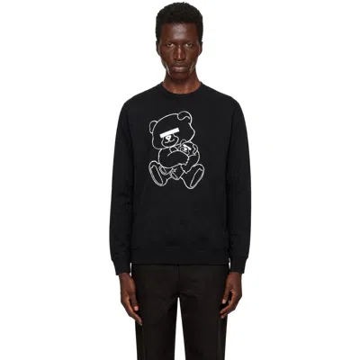 Undercover Black Ub0d4801-2 Sweatshirt
