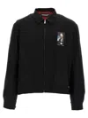 Undercover 'uc1e4203-2' Collar Design Patch Jacket In Black