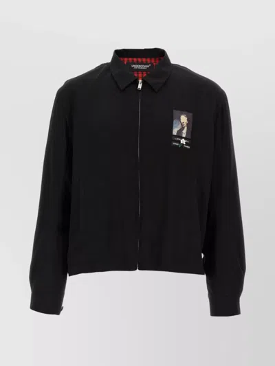 UNDERCOVER 'UC1E4203-2' COLLAR DESIGN PATCH JACKET