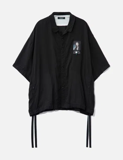 Undercover Uc1e4401-2 Portrait Painting Patchwork Short Sleeve Shirt