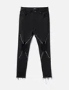 Undercover Uc1e4515-2 Stretch Denim 4 Zips Jeans