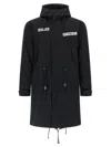 Undercover Uc2e4310 2-in-1 Parka In Black