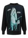 Undercover Graphic Print Crew Neck Sweatshirt In Black