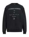 Undercover Ism Man Sweatshirt Black Size 3 Cotton, Polyurethane In Black