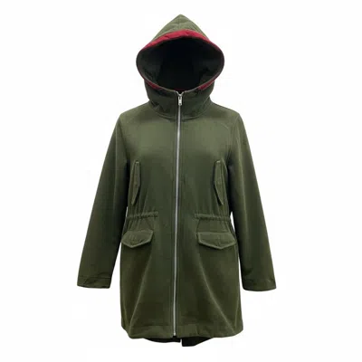 Pre-owned Undercover Uniqlo  Zipper-hoddies Military Design In Green