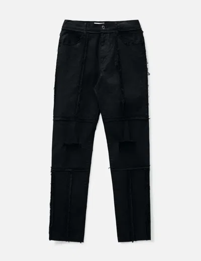 Undercover Black Raw Edge Jeans