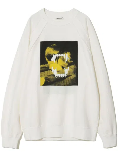 Undercover Vampire-print Sweatshirt In 中性色