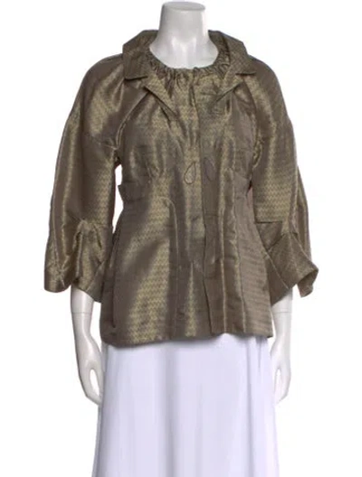 Pre-owned Undercover Vintage 2008 Blouse In Gold