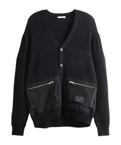 Undercover V-neck Cardigan In Animal Print