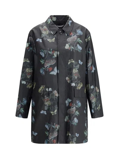 UNDERCOVER WAXED COTTON RAINCOAT