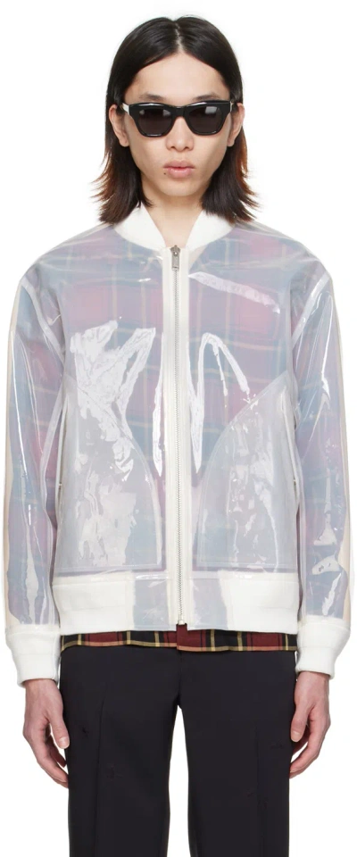 Undercover White Bomber Jacket
