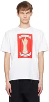 Undercover White Graphic T-shirt In White