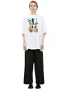 Undercover White Printed T-shirt In White