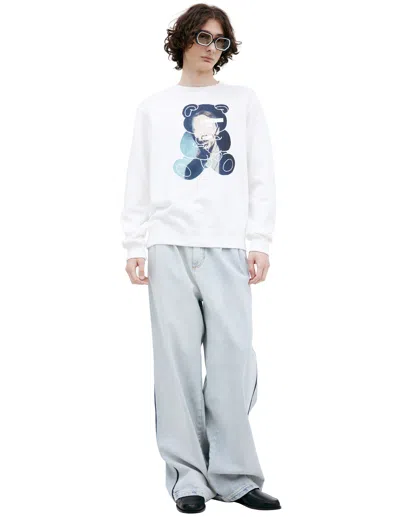 Undercover White Sweatshirt With Print
