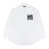 Undercover White Twin Peaks Patch Shirt In White