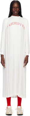 Undercover White Up1e1702 Maxi Dress In White