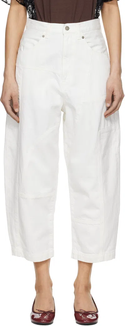 Undercover White Up1f1503-1 Jeans