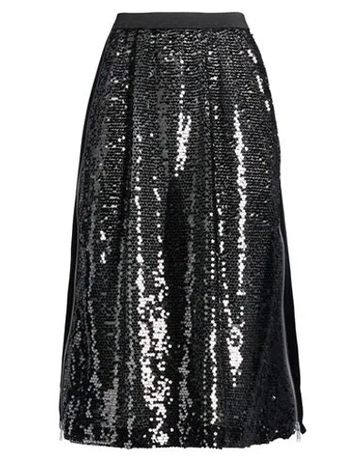 Undercover Woman Midi Skirt Black Size 1 Polyester, Acrylic