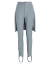 Undercover Woman Pants Grey Size 3 Wool, Cashmere In Blue