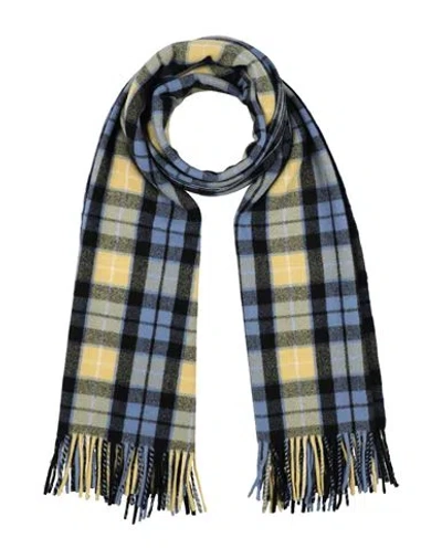 Undercover Woman Scarf Blue Size - Wool, Cashmere