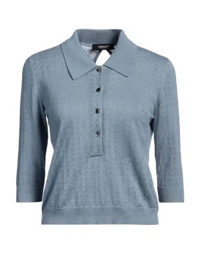 Undercover Woman Sweater Pastel Blue Size 2 Cotton, Cashmere