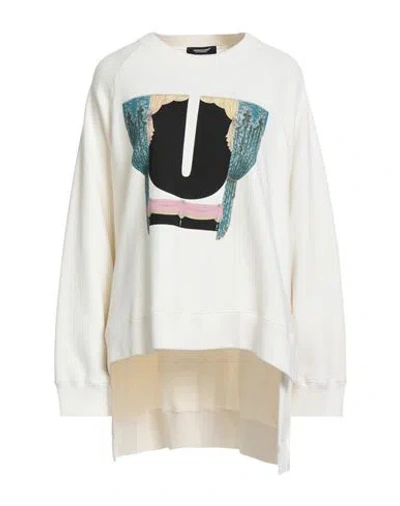 Undercover Woman Sweatshirt Ivory Size 3 Cotton