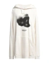 Undercover Woman Sweatshirt Off White Size 3 Nylon, Cotton, Polyurethane