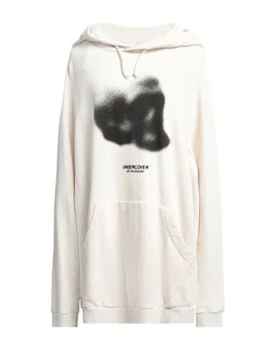 Undercover Woman Sweatshirt Off White Size 3 Nylon, Cotton, Polyurethane
