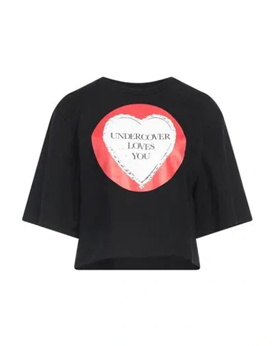 Undercover Woman T-shirt Black Size 1 Cotton