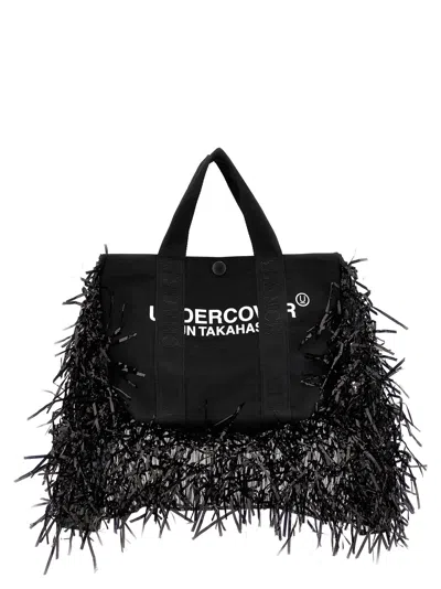 Undercover Women's Fringed Handbag In Black