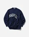Undercover Women S Draped Crewneck Sweatshirt Navy In Blue