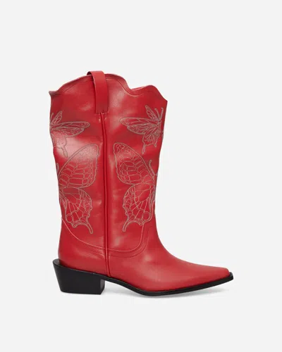 Undercover Women S Leather Western Boots In Red